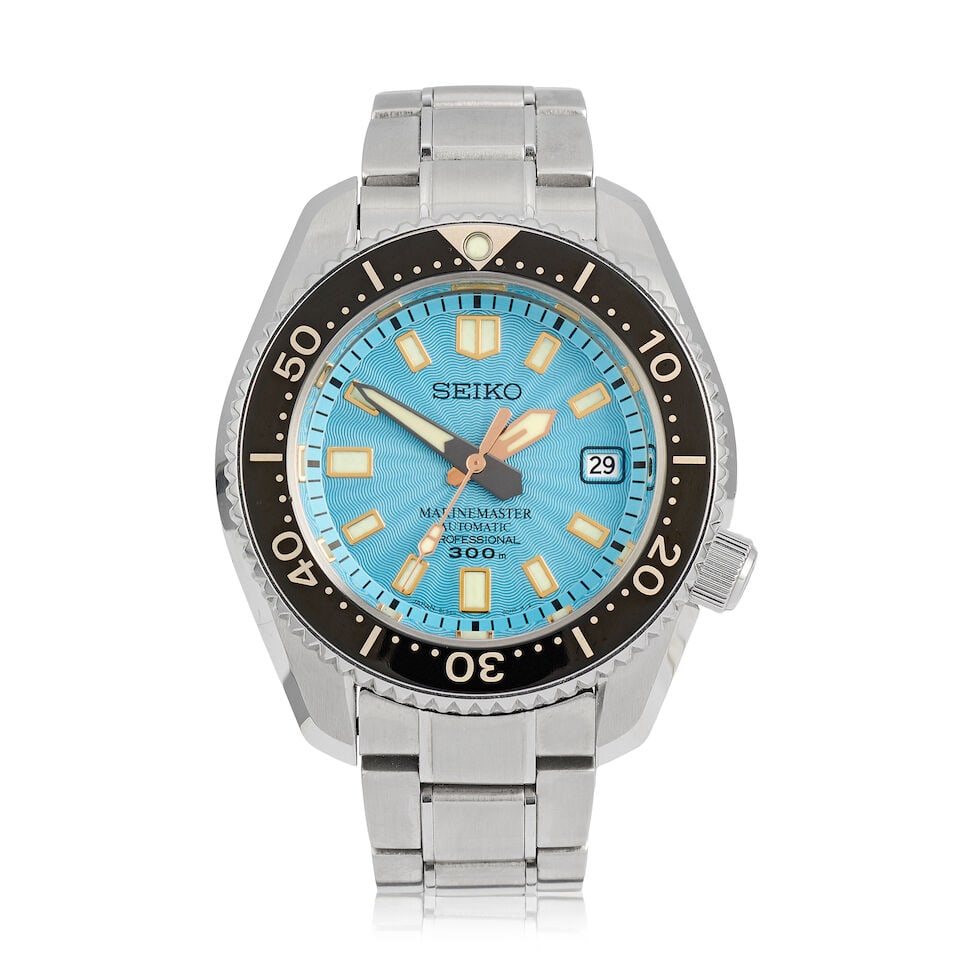 Seiko. A Limited Edition automatic calendar bracelet watch Marinemaster, No.159/200, Purchased ... (1 of 3)
