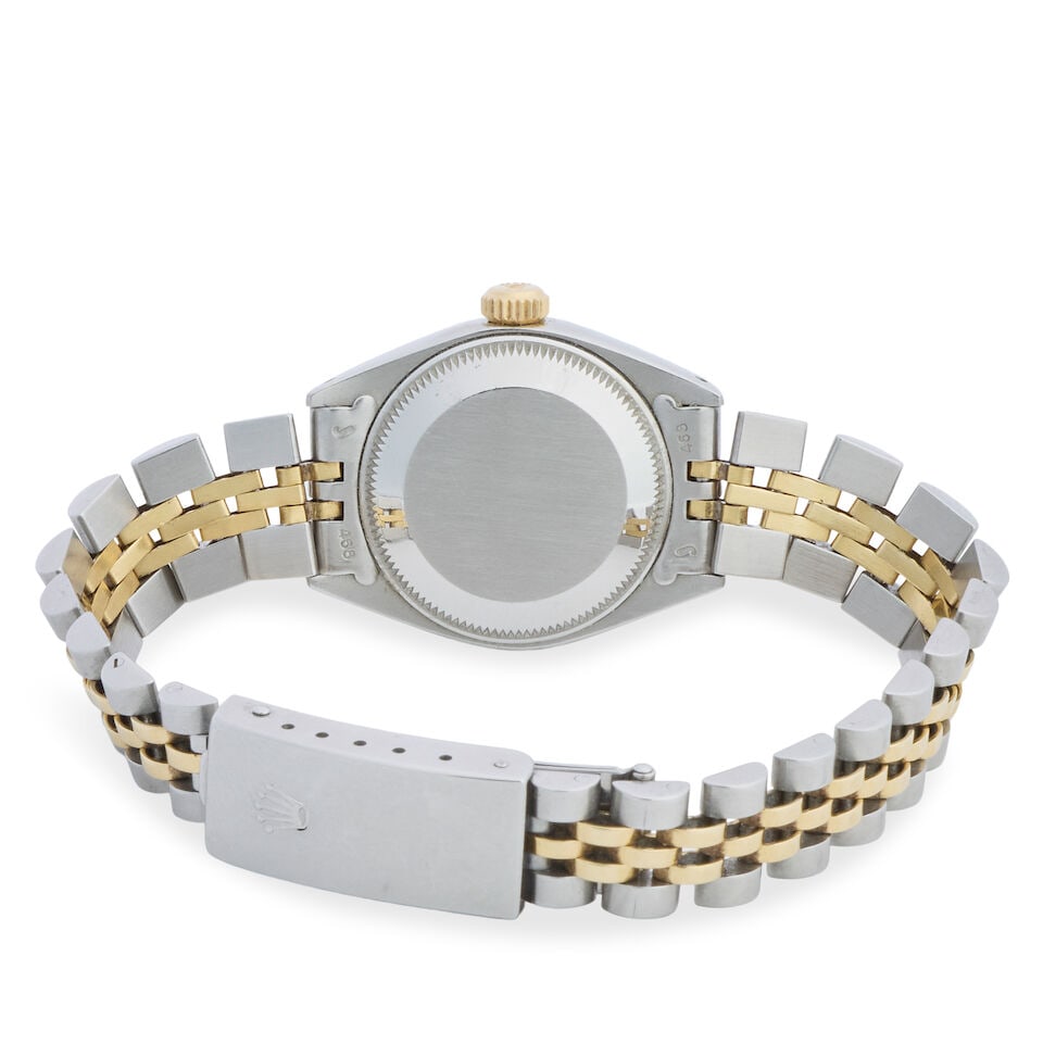 Rolex. A lady's stainless steel and gold automatic calendar bracelet watch Oyster Perpetual Dat... - 2