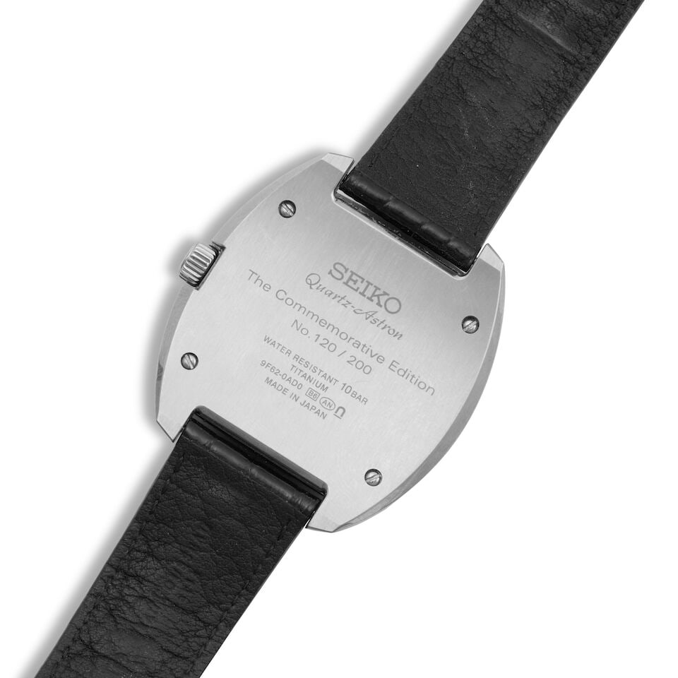 Seiko. A Limited Edition titanium quartz calendar wristwatch Quartz Astron, No.120/200, Purchas... - 3