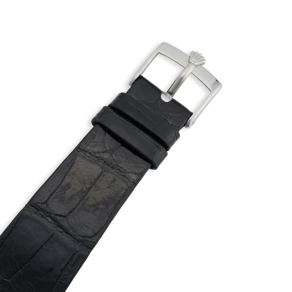 Rolex. An 18K white gold manual wind wristwatch Cellini, Ref: 4016/9, Circa 1975 - 2
