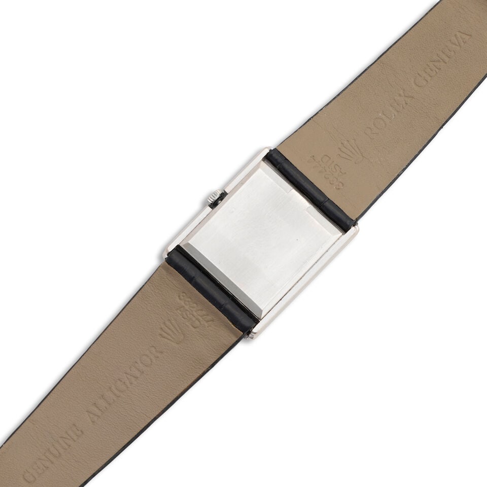 Rolex. An 18K white gold manual wind wristwatch Cellini, Ref: 4016/9, Circa 1975 - 3