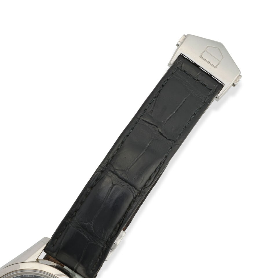 Tag Heuer. A stainless steel automatic chronograph calendar wristwatch Carrera , Ref: CV2113-0,... - 2