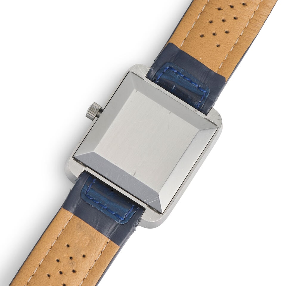 Ulysse Nardin. A stainless steel automatic calendar wristwatch Ref: A 7680, Circa 1975 - 3