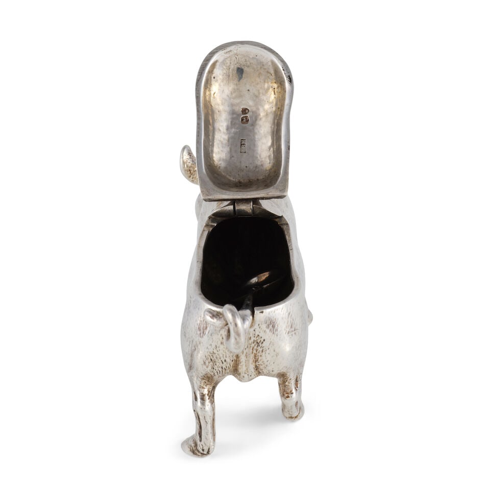 Salière en argent 800°/°°, d'époque VictorienneA Victorian 800°/&#... - 2