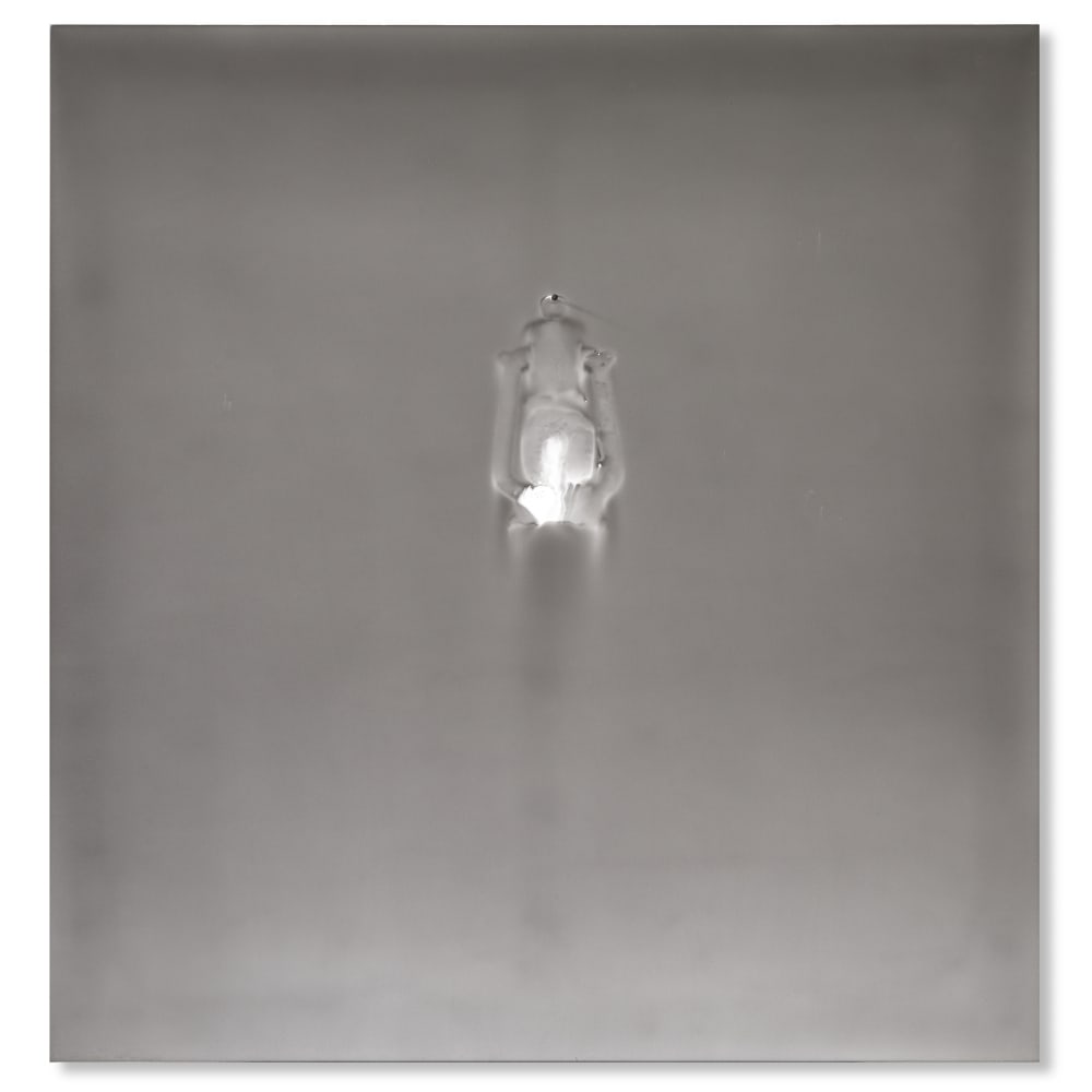 CLAUDIO PARMIGGIANI (N. 1943) Delocazione 2005: CLAUDIO PARMIGGIANI (N. 1943) Delocazione 2005 fumée, suie et clou sur panneau smoke, soot and nail on panel 120 x 105 cm. 47 1/4 x 41 5/16 in. Réalisé en 2005. Footnotes: Provenance