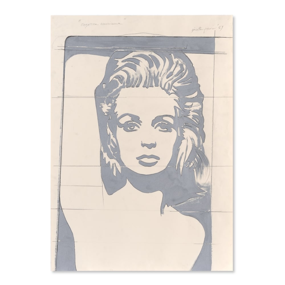 GIOSETTA FIORONI (N. 1932) Ragazza Americana 1969 (1 of 1)