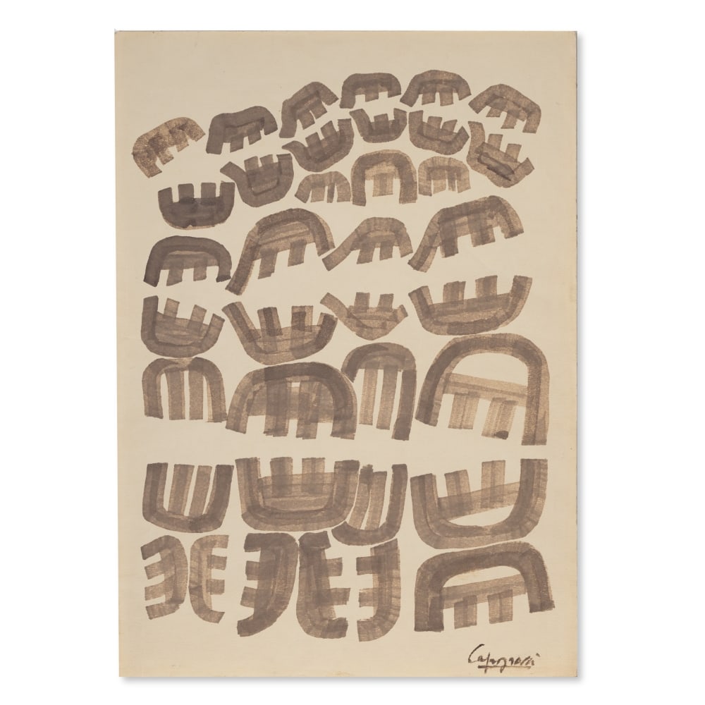 GIUSEPPE CAPOGROSSI (1900-1972) Superficie 1951 (1 of 1)