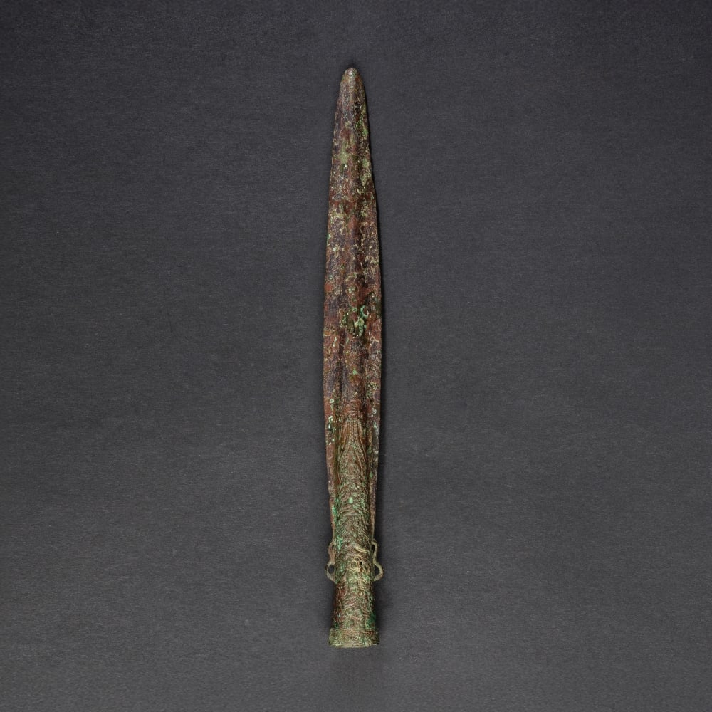 RARE LAME EN BRONZE, MAO Dynastie des Zhou orientaux, probablement Sichuan (1 of 1)