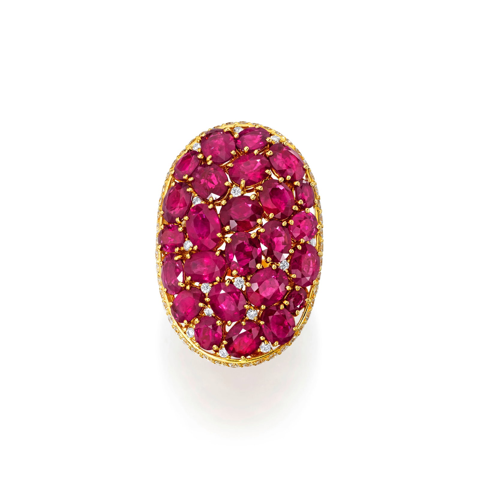 A RUBY AND DIAMOND RING (1 of 1)