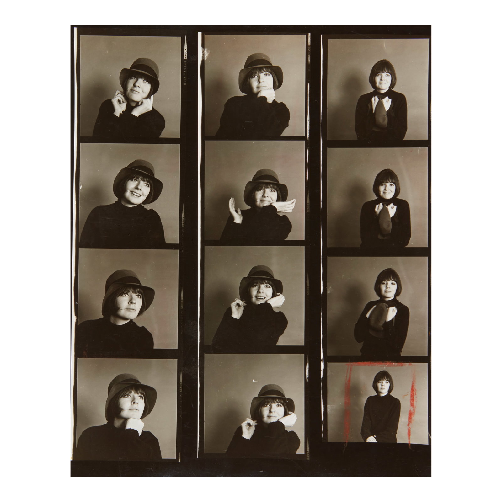 A BLACK AND WHITE CONTACT SHEET (1 of 1)