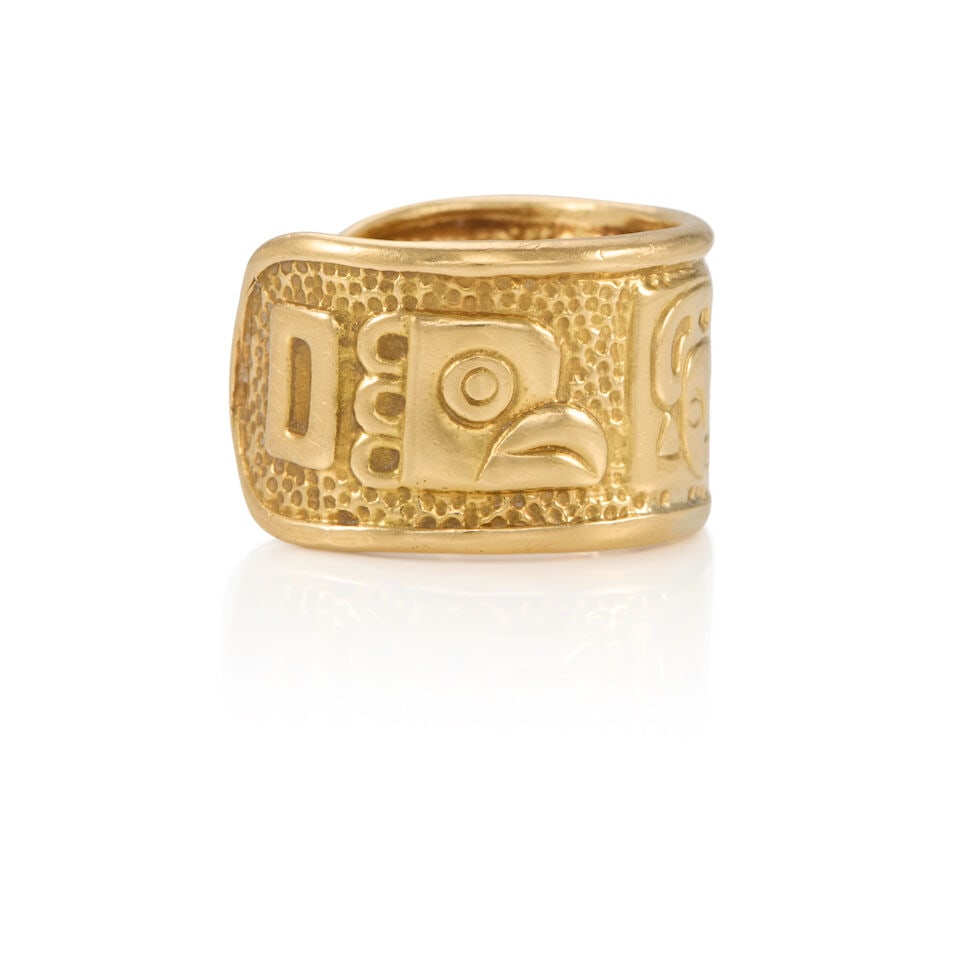 18K GOLD RING - 2