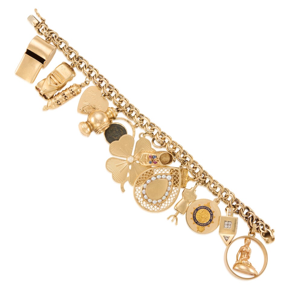 GOLD CHARM BRACELET (1 of 2)