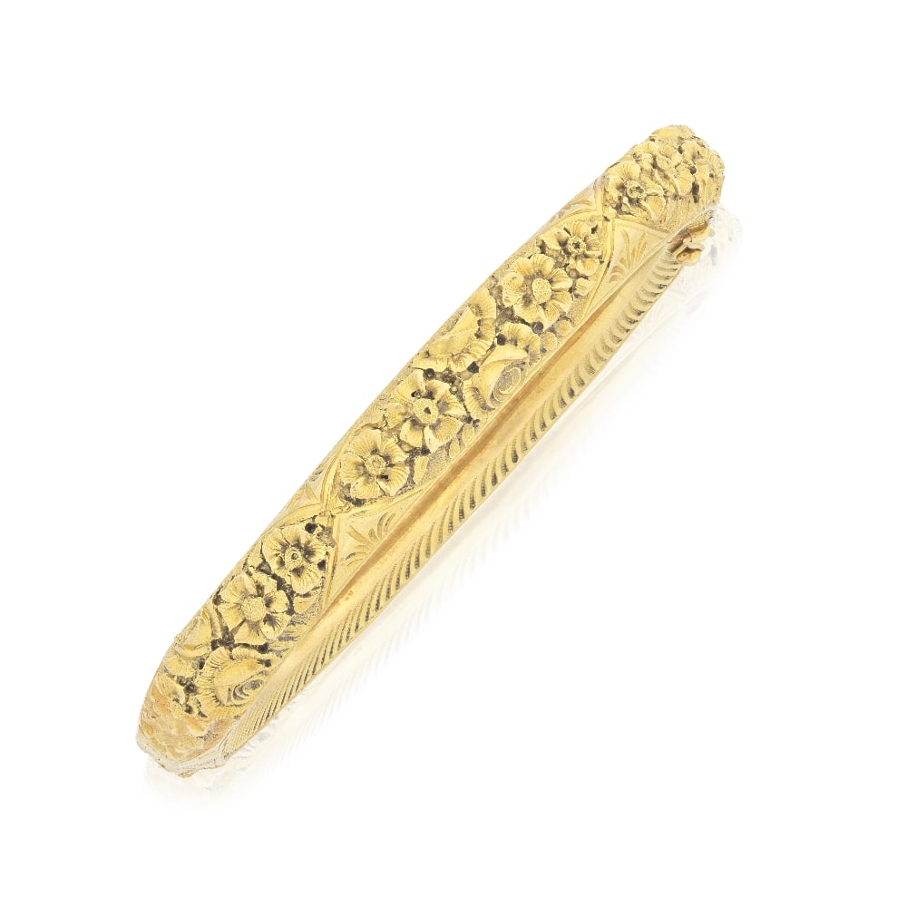 GOLD BANGLE, CIRCA 1880 (1 of 1)