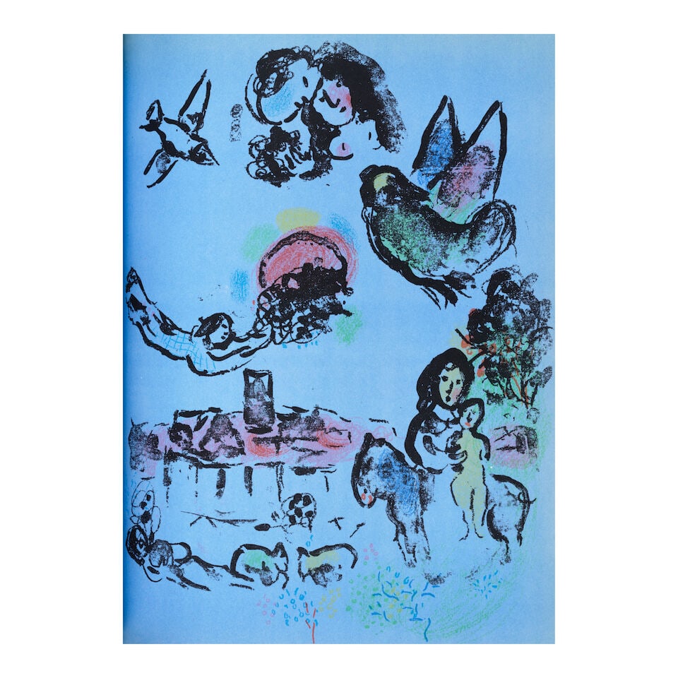 Complete set of Chagall's Lithographe CHAGALL, MARC (1887-1985), FERNAND MOURLOT, & CHARLES SORL... - 2