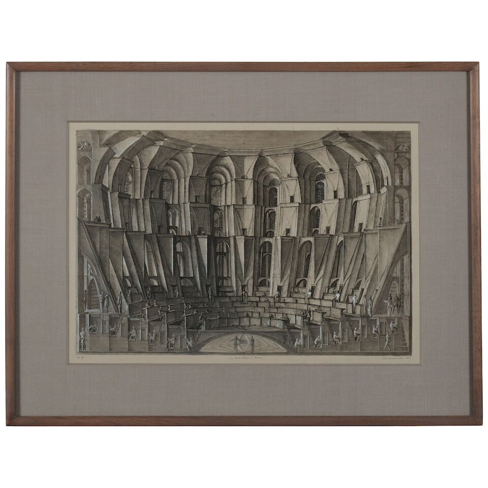 ERIK DESMAZIERES. b. 1967. Grand hemicycle (Fitch-Febvrel 163). - 2