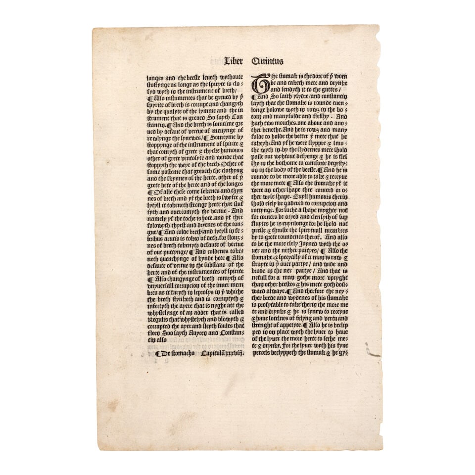 [LEAF BOOK - WYNKYN DE WORDE]. Three Lions and the Cross of Lorraine: Bartholomaeus Anglicus, Jo... - 3