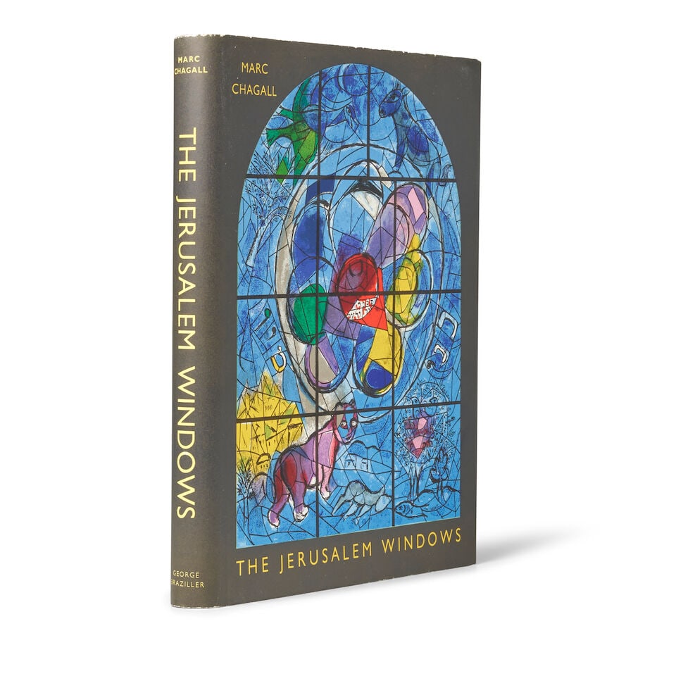 Chagall, Windows CHAGALL, MARC (1887-1985) & JEAN LEYMARIE. The Jerusalem Windows. New York: Geo... - 2