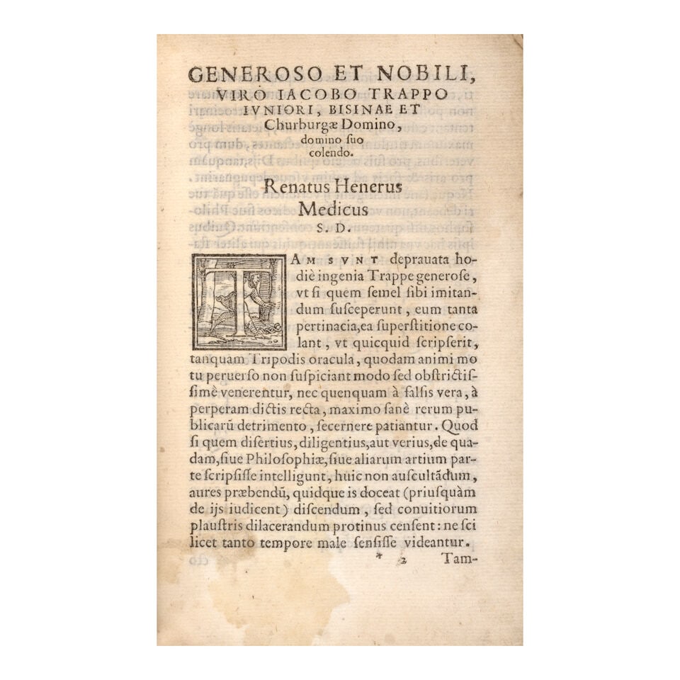 [Vesalius, Andreas. 1514-64.] Henerus, Renatus. fl. 1550-1555 Adversus Iacobi Sylvii depulsionum... - 3