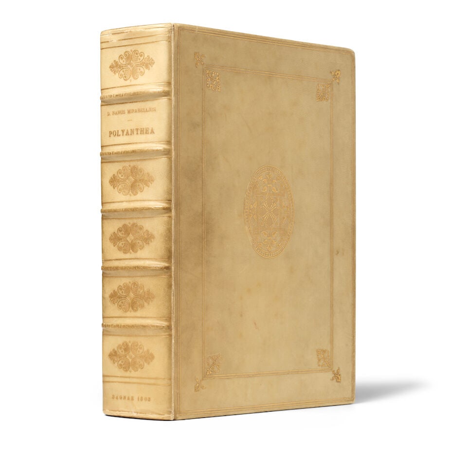 Among the first general reference books. NANI MIRABELLI, DOMENICO ca. 1455-after 1528. Polyanthe... - 2