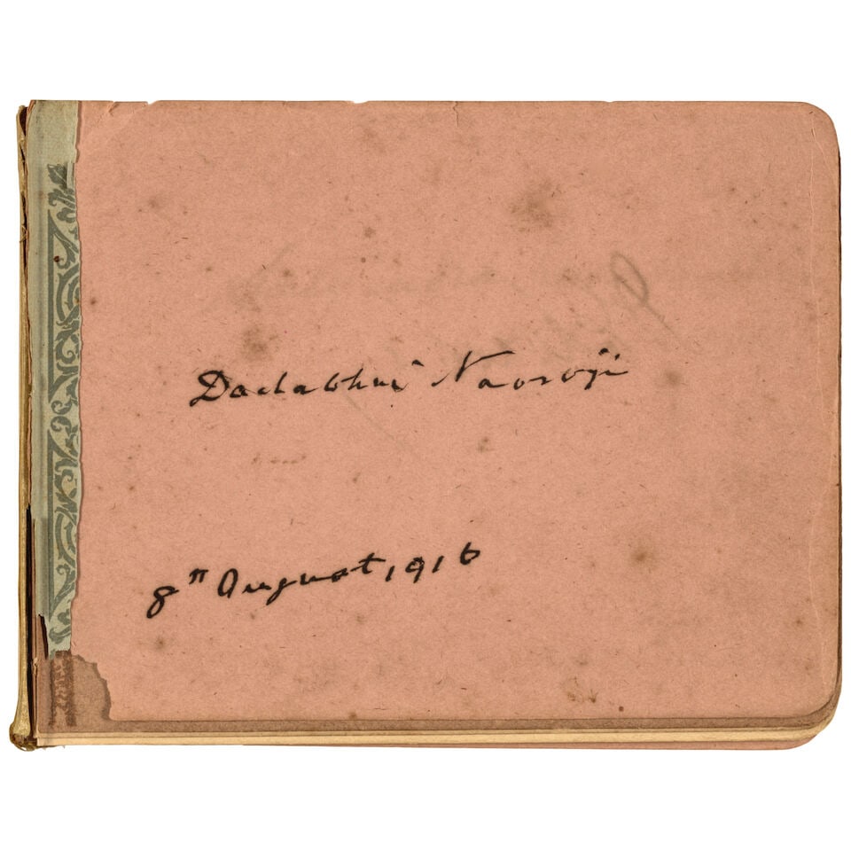 Autograph book and Report from the Thirtieth Indian National Congress, featuring the signatures ... - 3