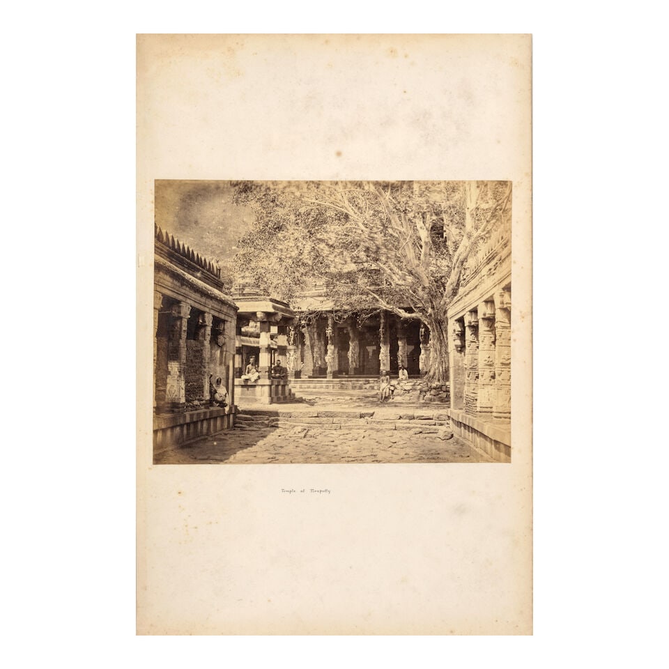 COLLECTION OF PHOTOGRAPHS. [INDIA - PHOTOGRAPHY] A Comprehensive Survey Portfolio of Southern In... - 6