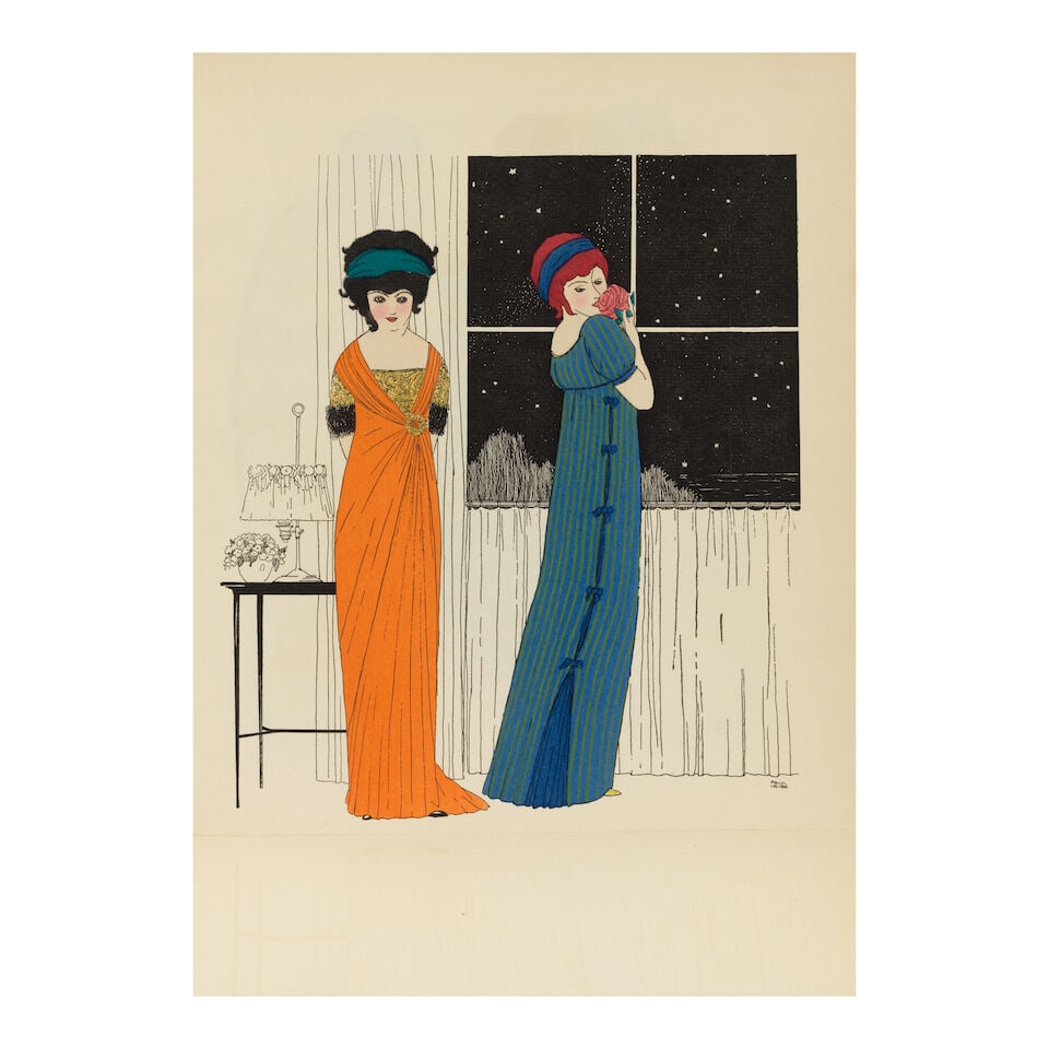 Les Robes de Paul Poiret, Paul Iribe IRIBE, PAUL. 1883-1935. Les Robes de Paul Poiret. Paris: La... - 3
