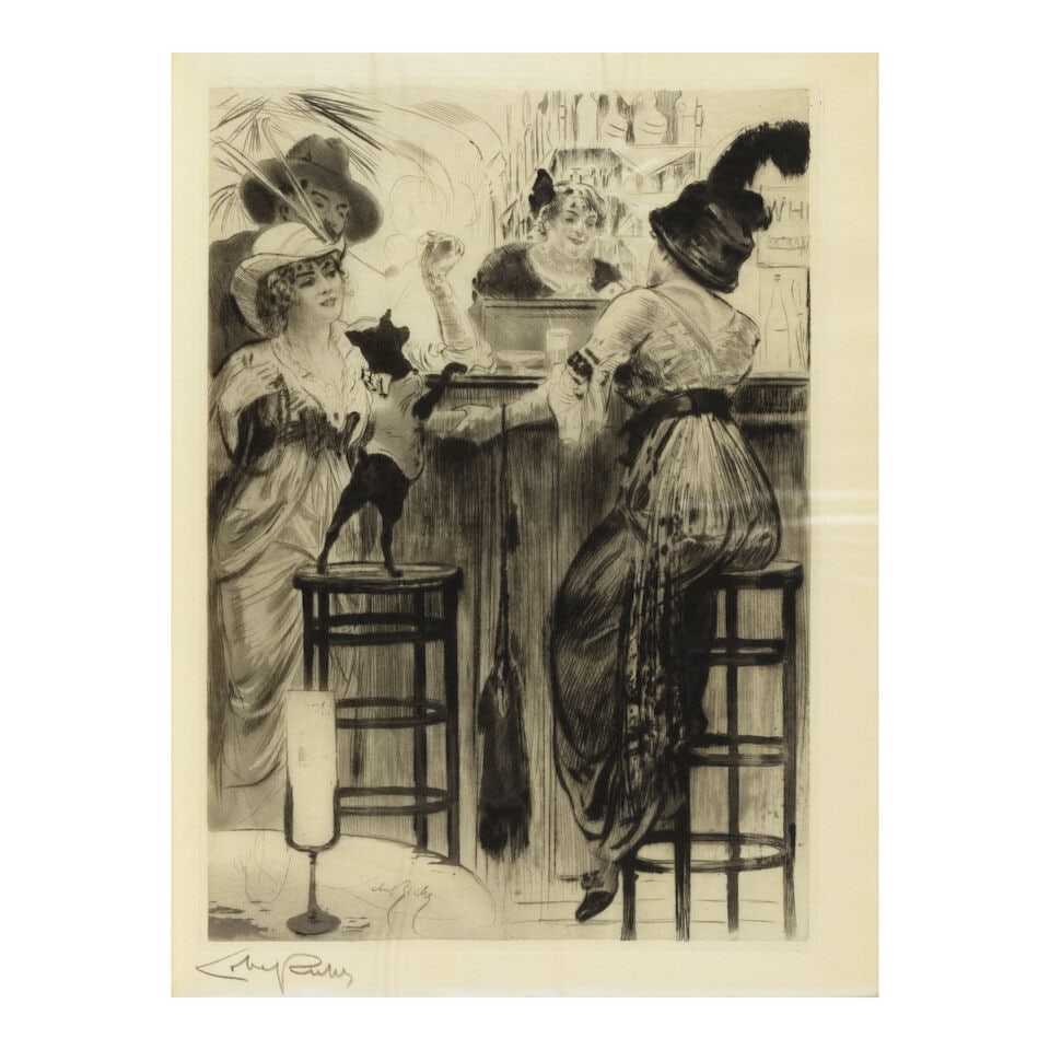 LOBEL-RICHE, ALMÉRY. 1877-1937. GUILLEMOT, MAURICE. Paris Mœurs, Costumes & Attitudes ... - 2