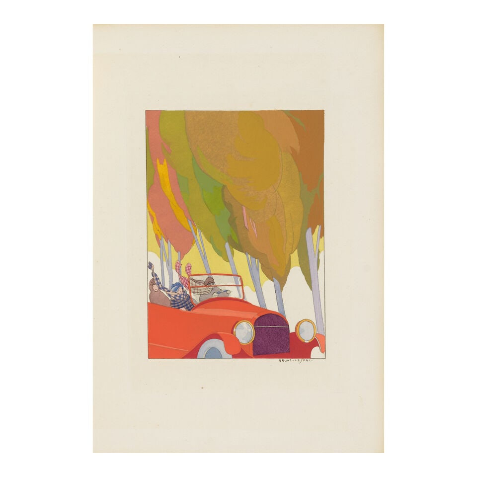 Widely considered one of the loveliest books of the Art Deco period. HERMANT, ABEL. 1862-1950. ... - 2