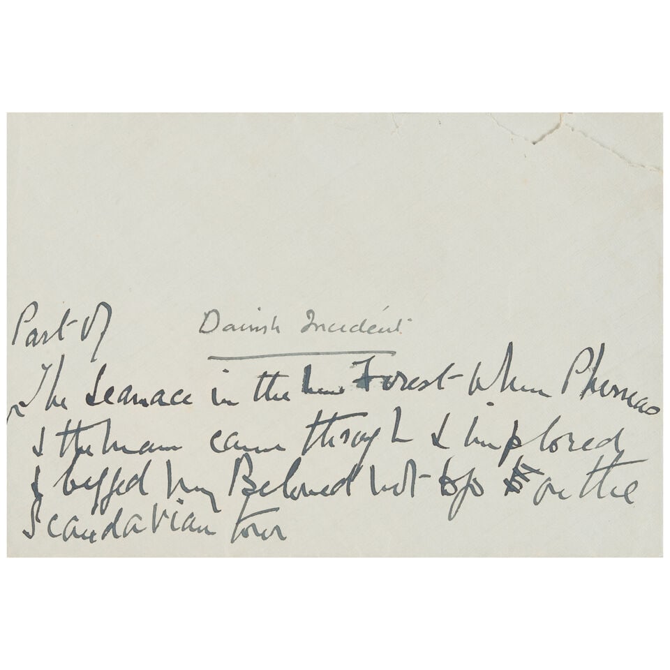 [DOYLE, ARTHUR CONAN, SIR. 1859-1930.] A small archive related to Pheneas Speaks, containing som... - 2