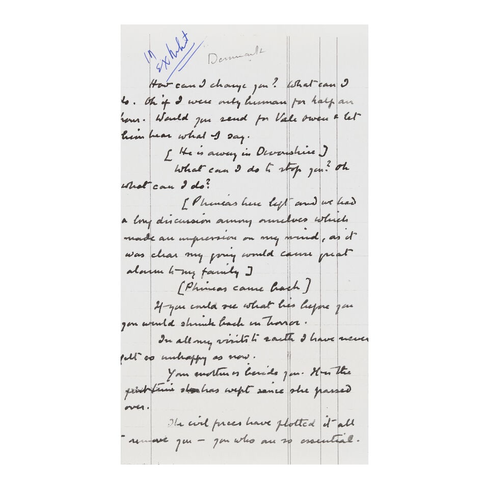 [DOYLE, ARTHUR CONAN, SIR. 1859-1930.] A small archive related to Pheneas Speaks, containing som... - 3