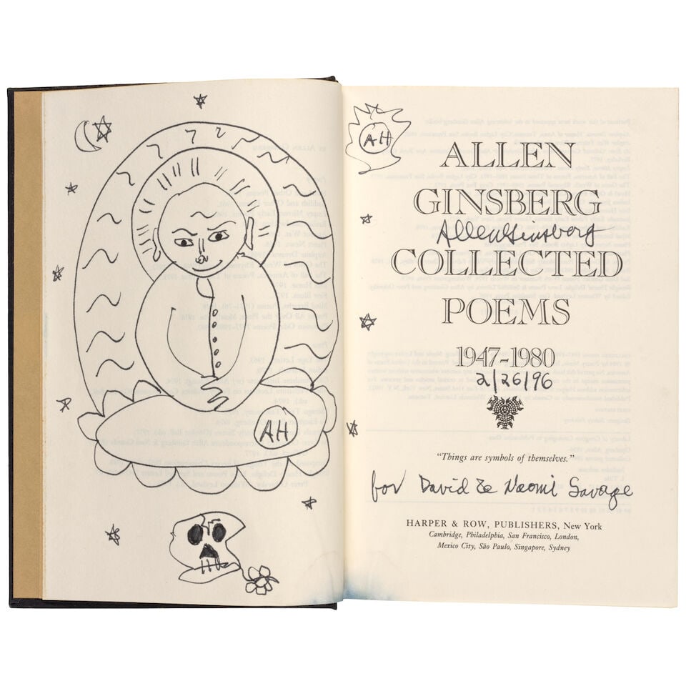 GINSBERG, ALLEN. A group of 6 inscribed first editions. - 2