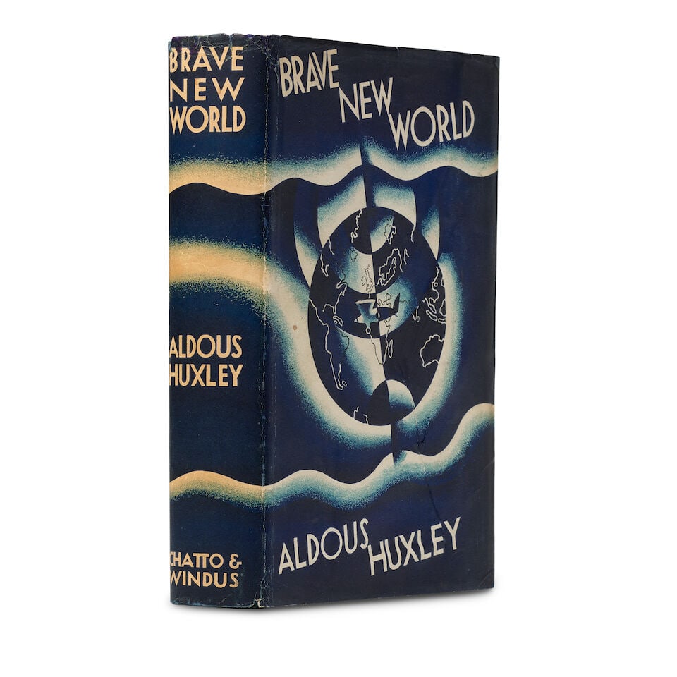 HUXLEY, ALDOUS. 1894-1963. Brave New World. London: Chatto & Windus, 1932. (1 of 2)