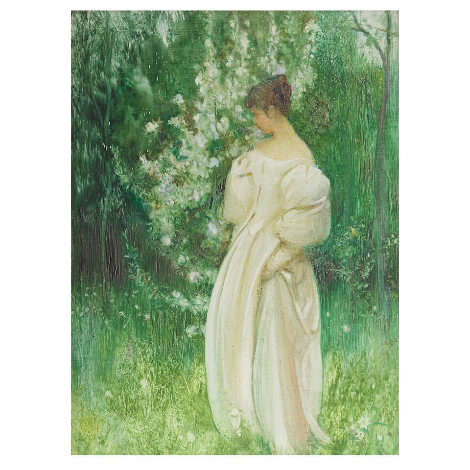 Arthur Hacker, RA (British, 1858-1919) Contemplation (1 of 3)