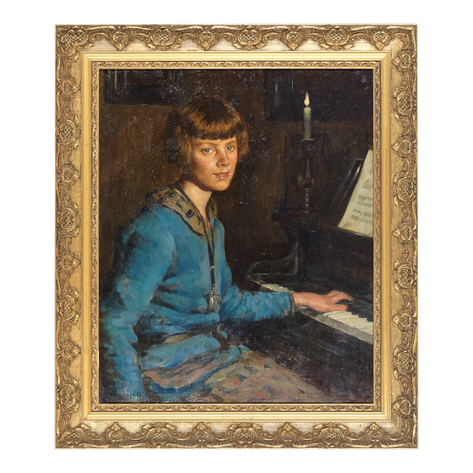 Stanhope Alexander Forbes, RA (British, 1857-1947) Mrs Stewart as a child - 2