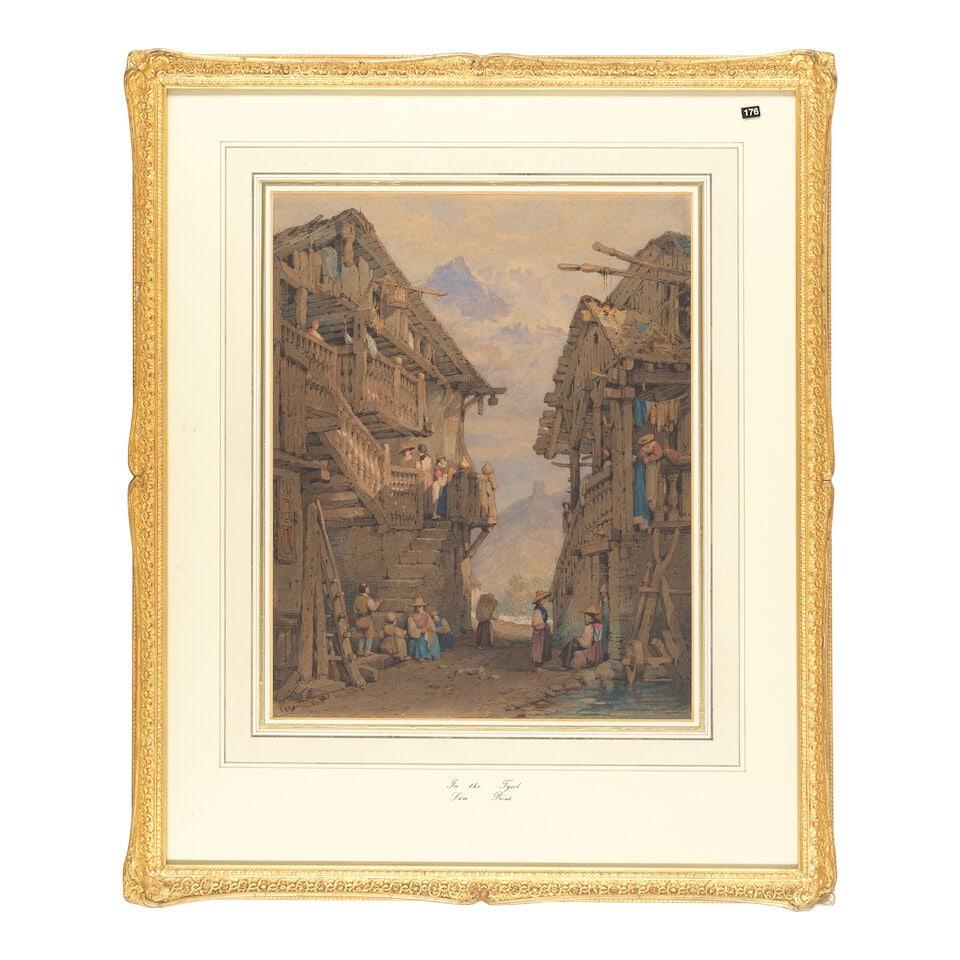 Samuel Prout FSA, OWS (British, 1783-1852) A group of five views, including Antwerp and Rheims - 8
