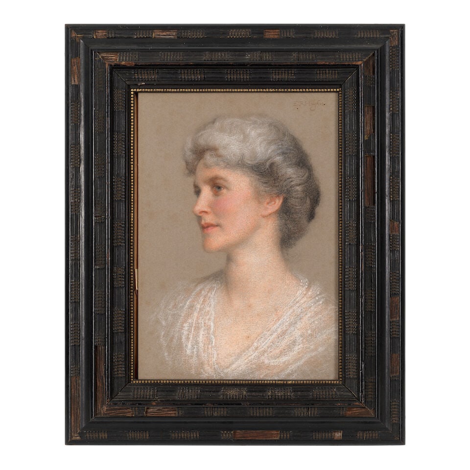 Edward Robert Hughes, RWS (British, 1851-1914) Portrait of Lady Waterlow - 2
