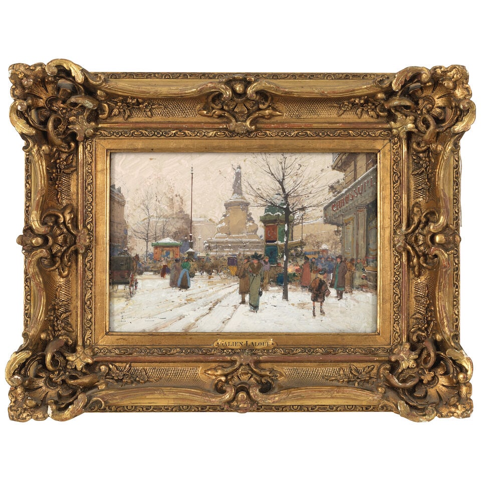 Eugène Galien-Laloue (French, 1854-1941) Place de la République, Paris - 2