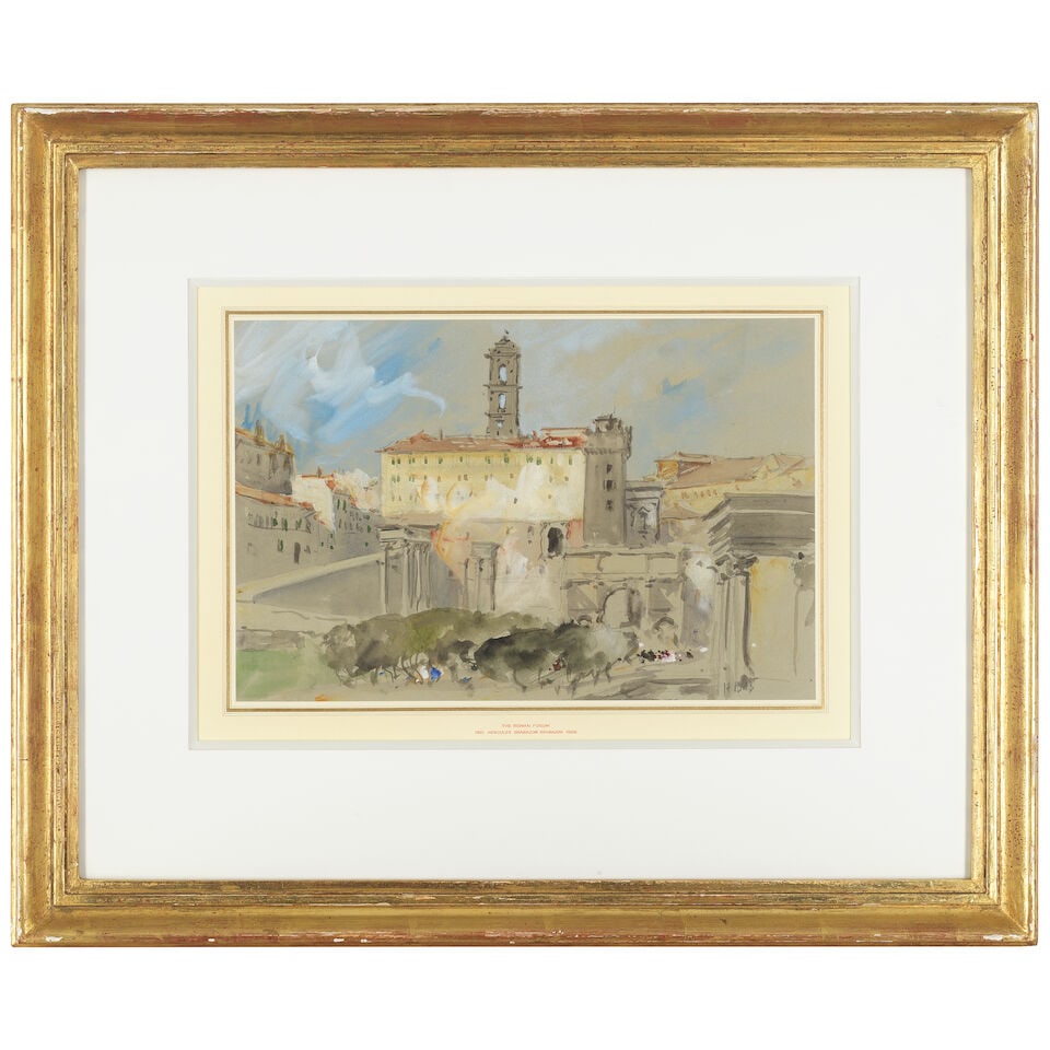 Hercules Brabazon Brabazon (British, 1821-1906) The Forum, Rome - 2