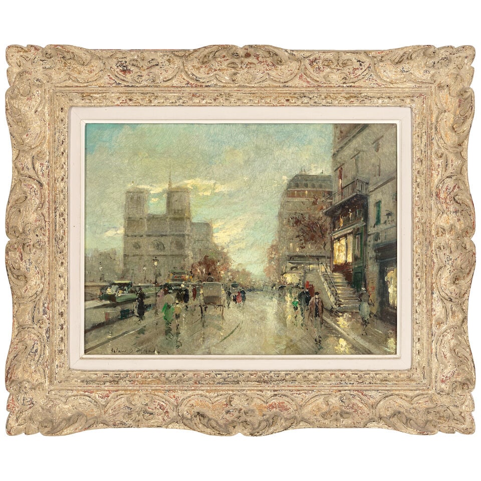 Antoine Blanchard (French, 1910-1988) Quai de Montebello, Paris - 2