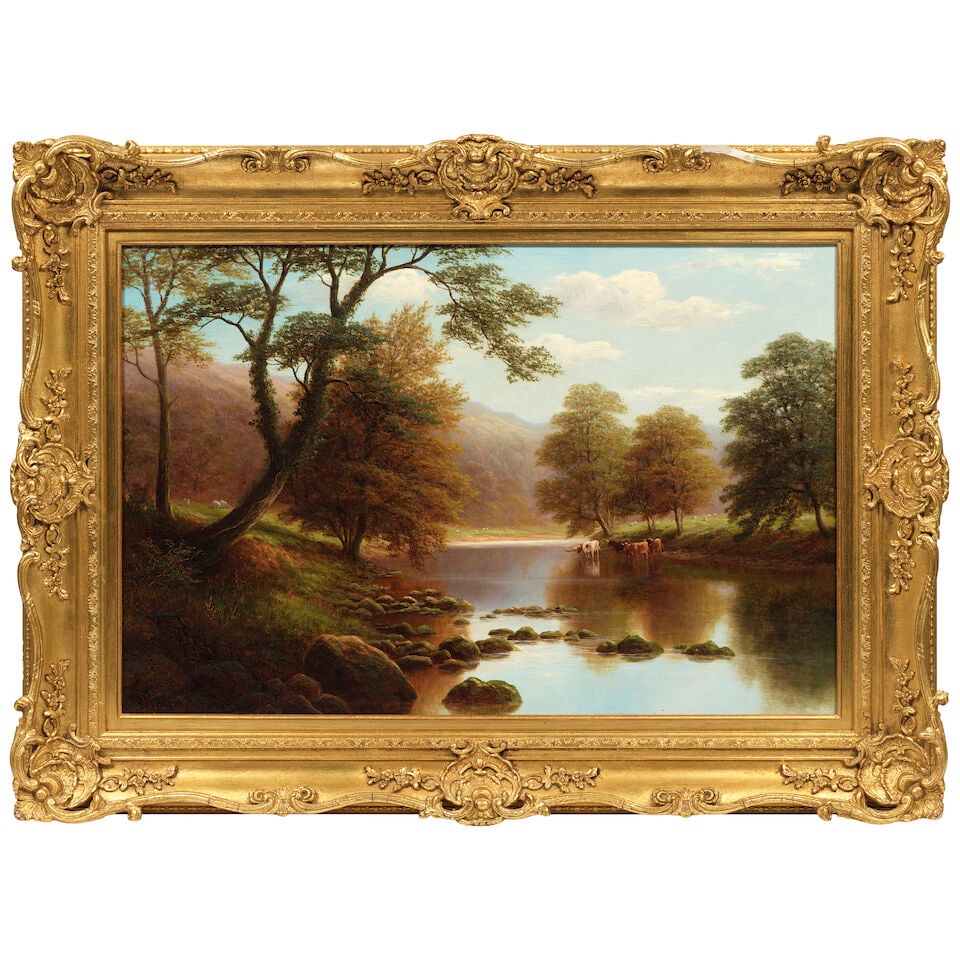 William Mellor (British, 1851-1931) On the Wharfe, Bolton Woods, Yorkshire - 2