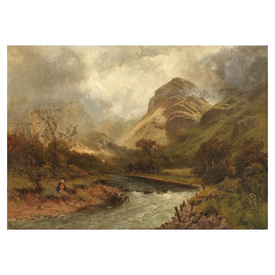 James Peel (British, 1811-1906) Eagle Crag, Borrowdale (1 of 3)