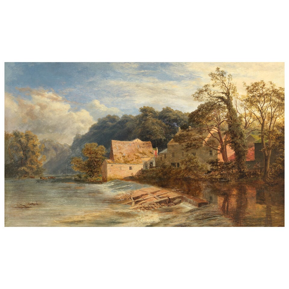 Robert Gallon (British, 1845-1925) Killinghall Mill, Yorkshire (1 of 3)
