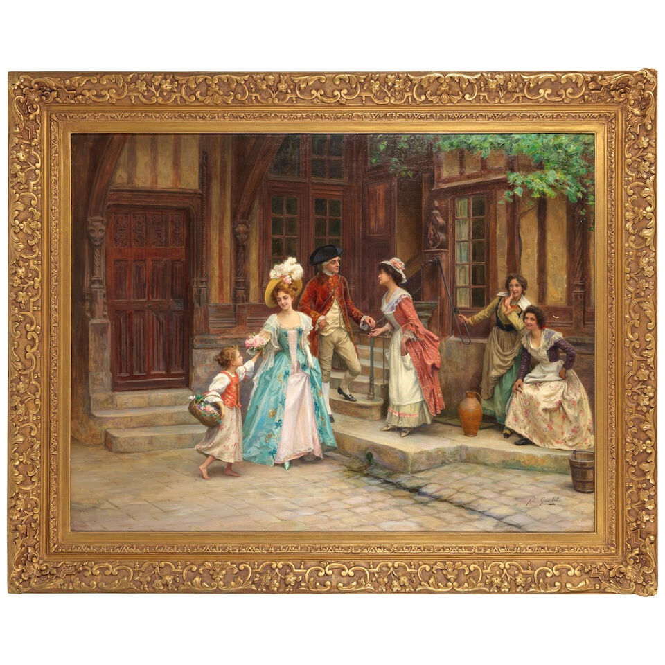 Jules Girardet (French, 1856-1938) Le lendemain des noces - 2