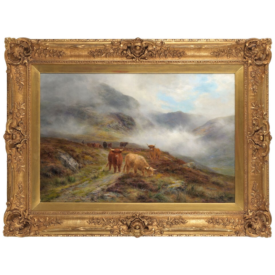 Louis Bosworth Hurt (British, 1856-1929) Highland mist - 2