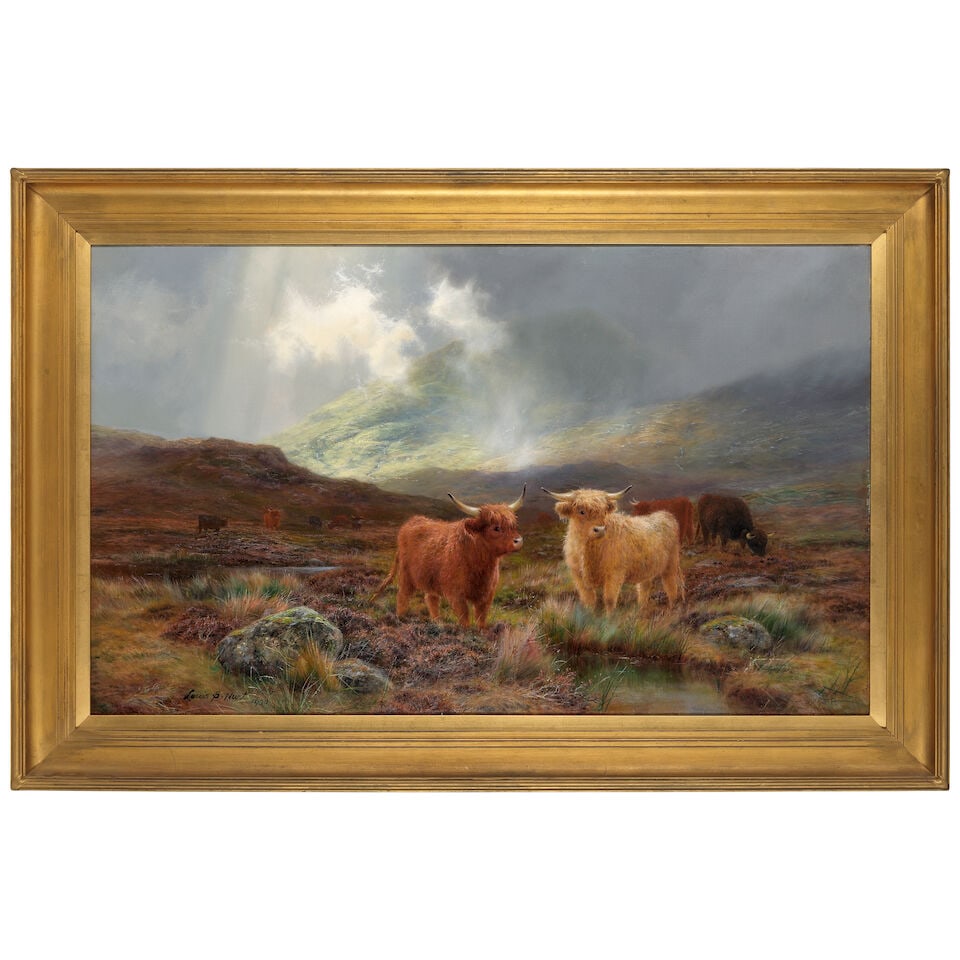 Louis Bosworth Hurt (British, 1856-1929) Highland cattle - 2