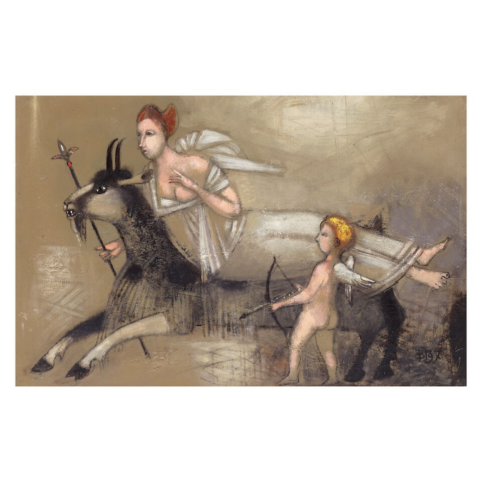 Viktor Mykolayovych Gontarov (Gontariv) (Ukrainian, 1943-2009) Borrowed Venus (1 of 3)