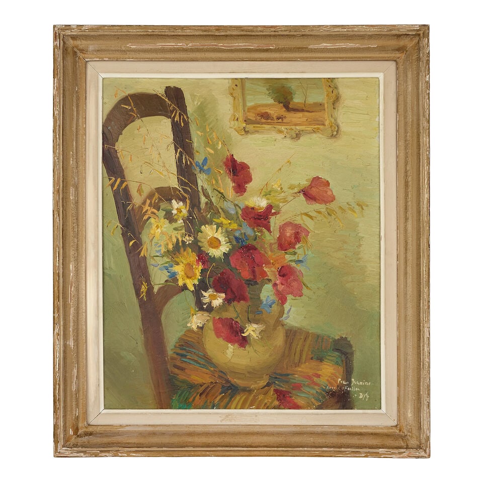 Marcel Dyf (French, 1899-1985) Fleurs des champs sur une chaise - 2