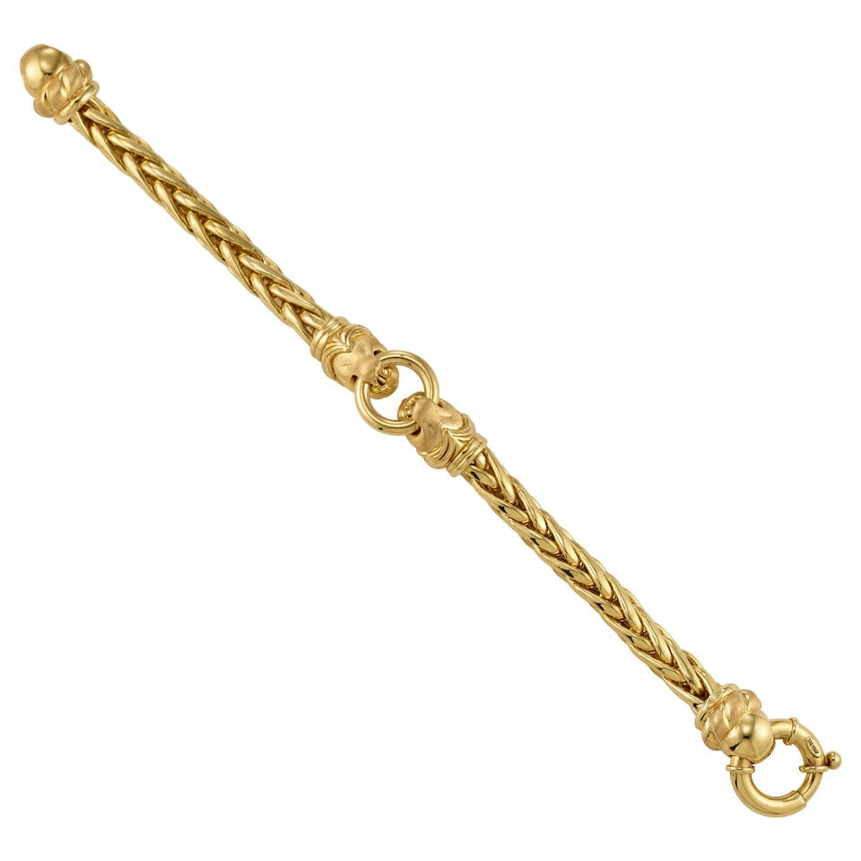 14K GOLD BRACELET - 5