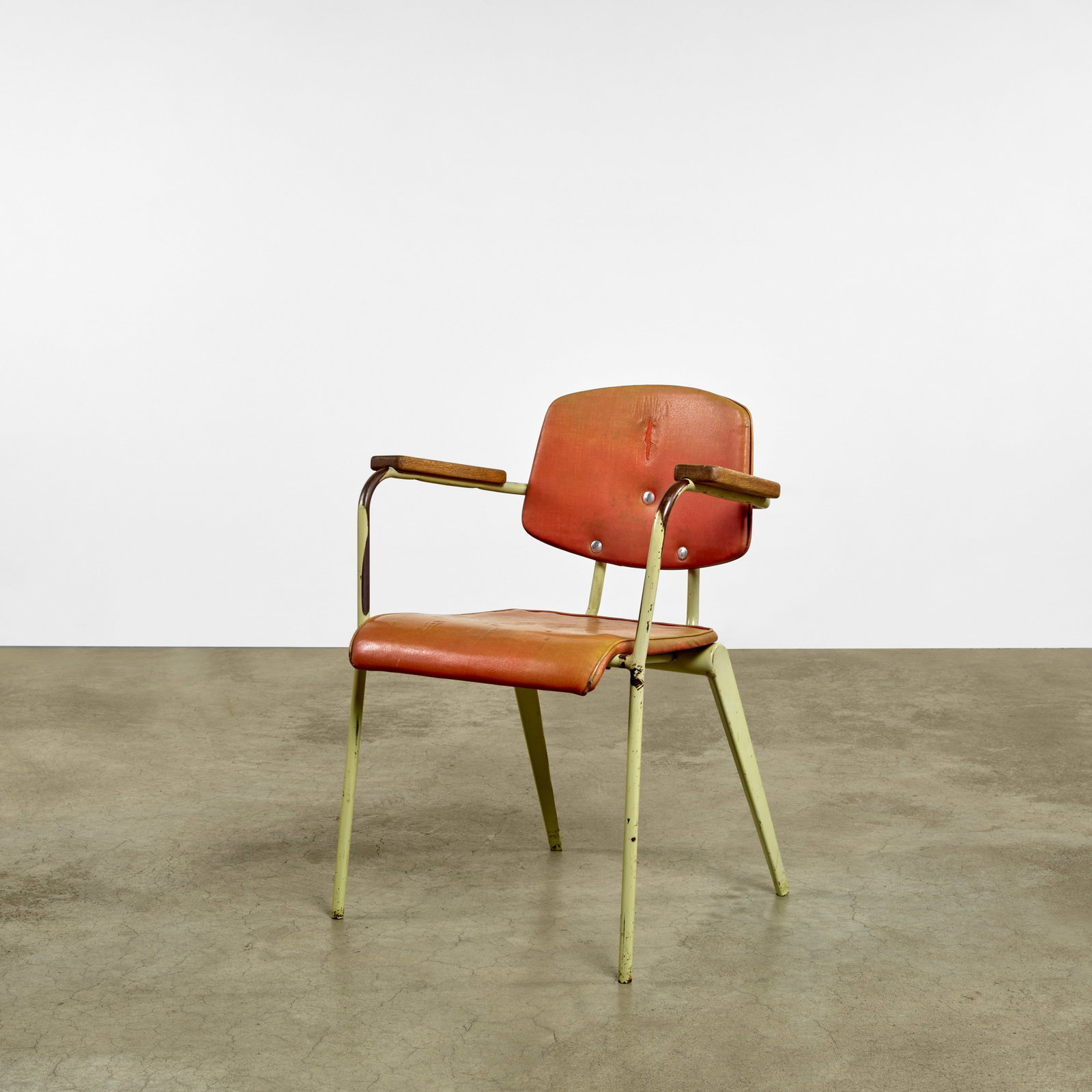 JEAN PROUVÉ (1901-1984) 'Conference' Chaircirca 1953model no. 355, for Ateliers Jean Prouv&... (1 of 1)