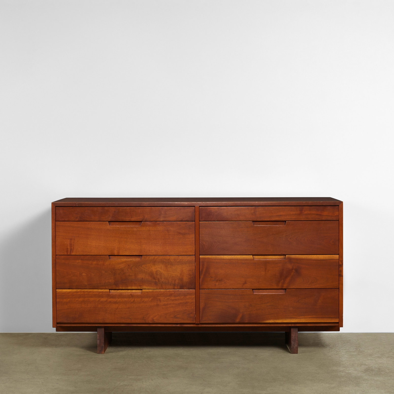 GEORGE NAKASHIMA (1905-1990) 'Double Chest'1958 American black walnut sap, pencil mark 'MATHEWS'... (1 of 1)
